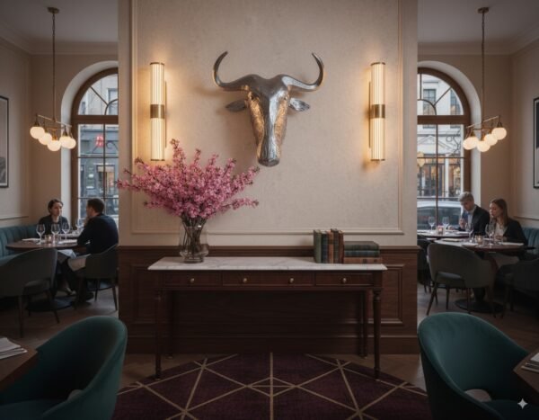 Wildebeest Trophy Head