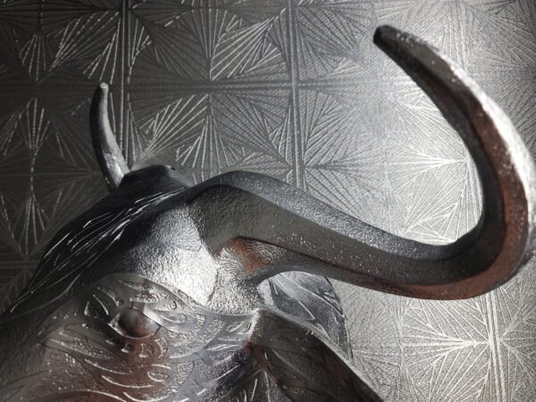 Wildebeest Trophy Head