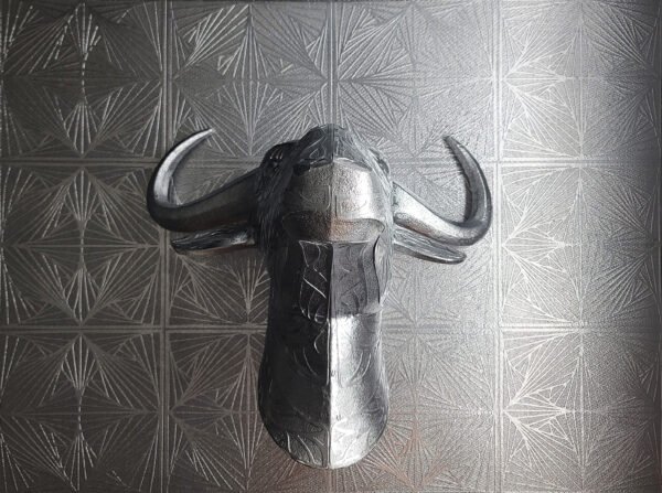 Wildebeest Trophy Head