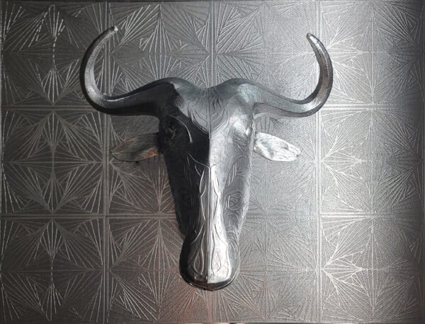 Wildebeest Trophy Head