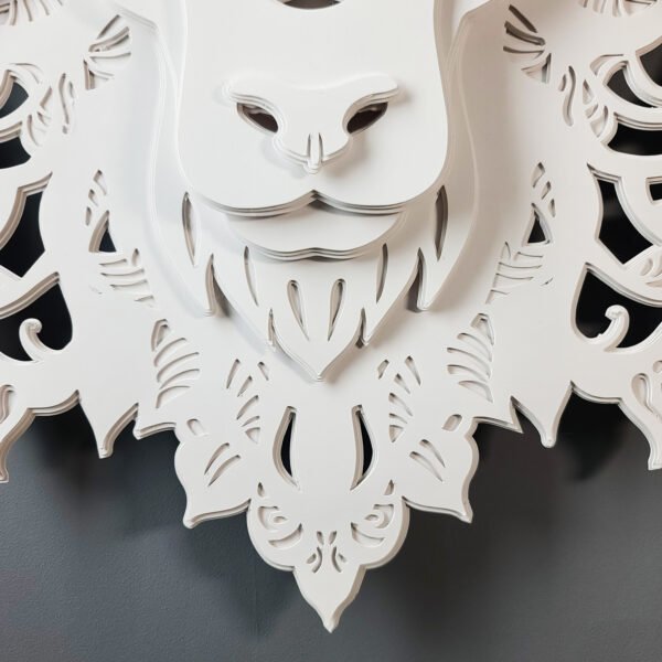 The Ethereal Guardian: A Magical Wildebeest Mandala
