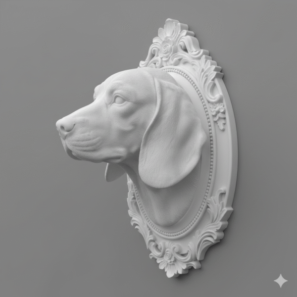 Dogs head mounts