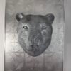 Bear 3D Sculpture in Dark Steel: The Silent Citadel