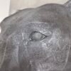 Bear 3D Sculpture in Dark Steel: The Silent Citadel