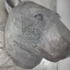 Bear 3D Sculpture in Dark Steel: The Silent Citadel