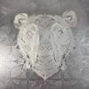 Bear Head Bas-Relief Mandala: The White Citadel