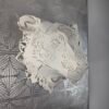 Bear Head Bas-Relief Mandala: The White Citadel