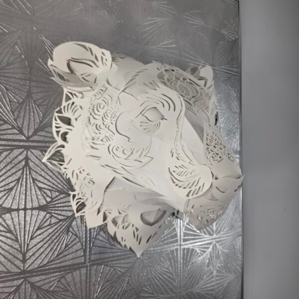 Bear Head Bas-Relief Mandala: The White Citadel