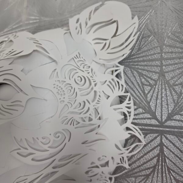 Bear Head Bas-Relief Mandala: The White Citadel