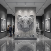 Bear’s Head Bas-Relief Mandala: The Ancient Anchor
