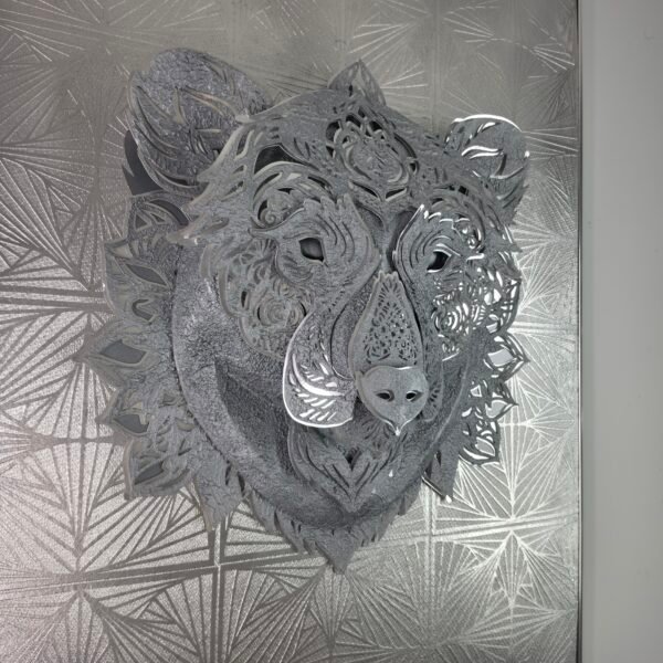 Bear’s Head Bas-Relief Mandala: The Ancient Anchor