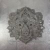 Bear Head Mandala in Dark Steel: The Iron Fortress