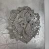 Bear Head Mandala in Dark Steel: The Iron Fortress