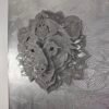 Bear Head Mandala in Dark Steel: The Iron Fortress