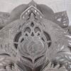 Bear Head Mandala in Dark Steel: The Iron Fortress