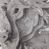 Bear Head Mandala in Dark Steel: The Iron Fortress