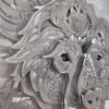 Bear Head Mandala in Dark Steel: The Iron Fortress