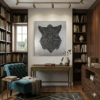 Maine Coon Mandala: The Guardian of the Hearth