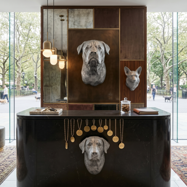 CANINE TOTEM COLLECTION (BULLMASTIFF, CORGI, LABRADOR)
