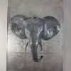 Elephant Head Mandala Sculpture: The Gentle Monolith