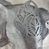 Elephant Head Mandala Sculpture: The Gentle Monolith