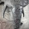 Elephant Head Mandala Sculpture: The Gentle Monolith