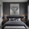 Elephant Head Mandala Sculpture: The Gentle Monolith
