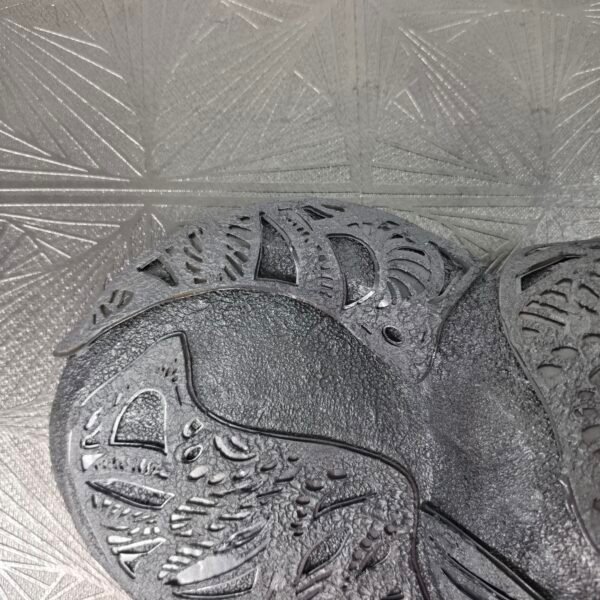 ELEPHANT 3D DARK STEEL TEXTURED (5) Elephant 3D Sculpture: The Sovereign Sentinel