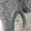 ELEPHANT 3D DARK STEEL TEXTURED (7) Elephant 3D Sculpture: The Sovereign Sentinel