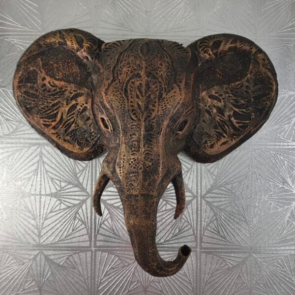 3D Elephant Mask Digital Template: The Sovereign Sentinel