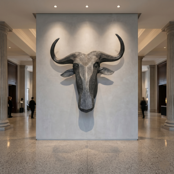 Gemini_Generated_Image_xk775exk775exk77 Wildebeest 3D Sculpture: The Great Wanderer