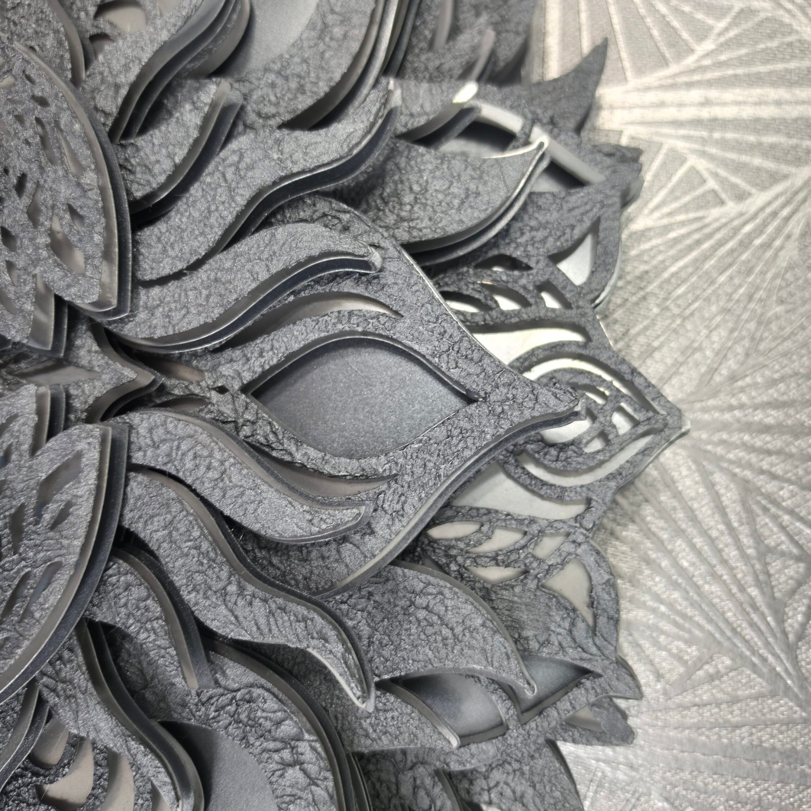 LION HEAD TEXTURED MANDALA (10) Textured Lion Head Mandala: Spirit of the Wild