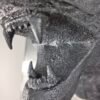 Tiger Head 3D Sculpture in Dark Steel: The Sovereign Shadow