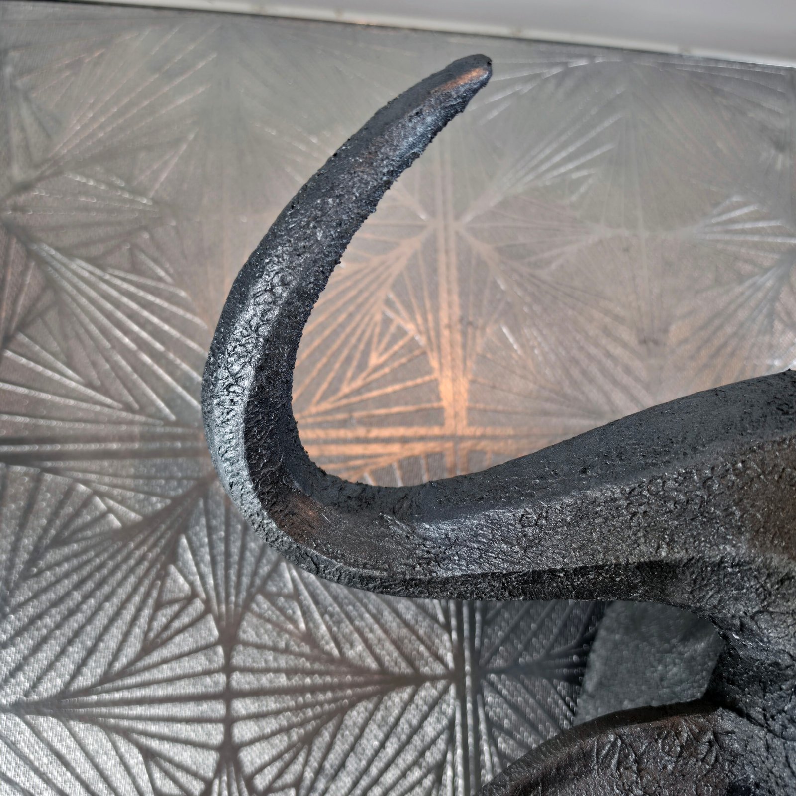 WILDEBEEST 3D DARK STEEL (5) Wildebeest 3D Sculpture: The Great Wanderer
