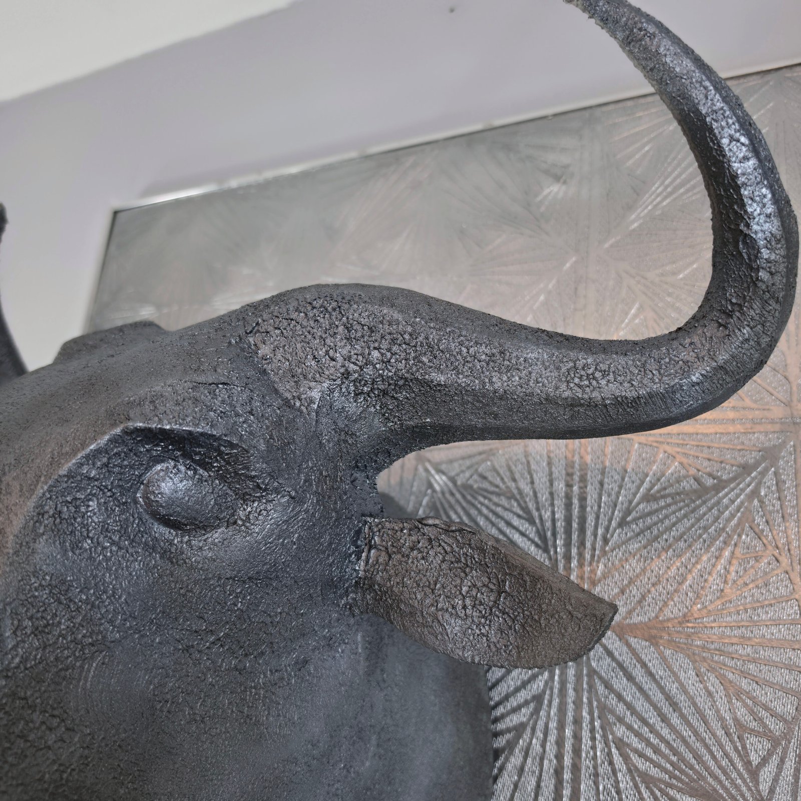 WILDEBEEST 3D DARK STEEL (8) Wildebeest 3D Sculpture: The Great Wanderer